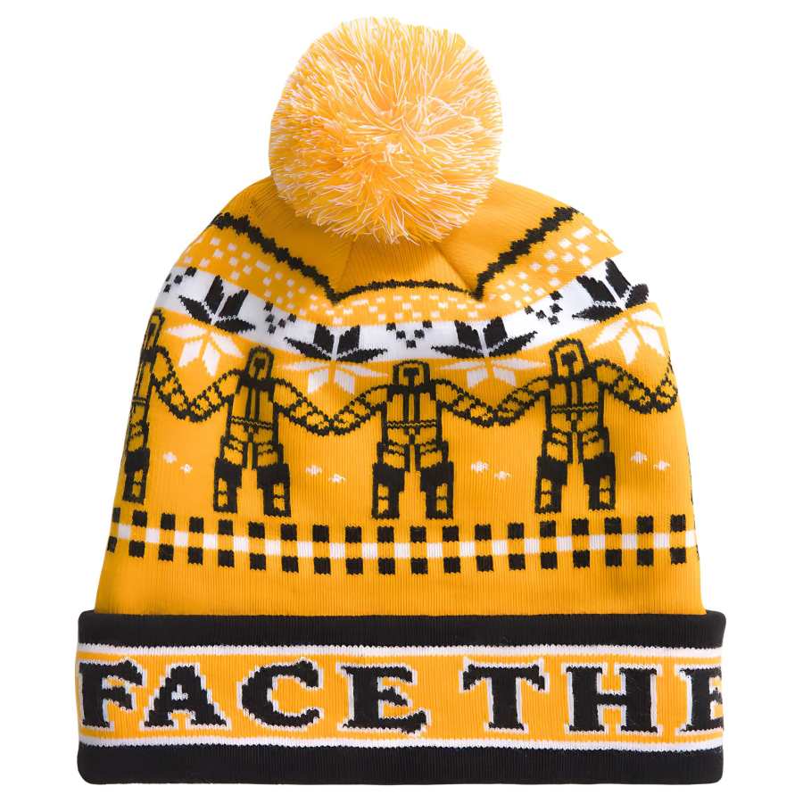 THE NORTH FACE Nylon Beanies Unisex Yellow