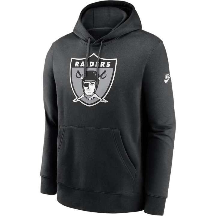 Nike Nike Las Vegas Raiders Rewind Club Logo Men's Nike Nfl Pullover Hoodie