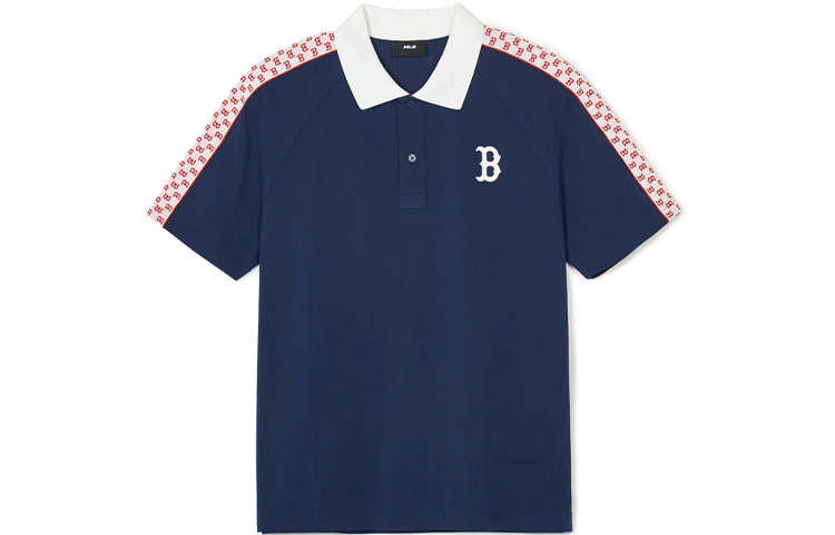 MLB MLB Boston Red Sox Polo Shirt Men's Marine Blue