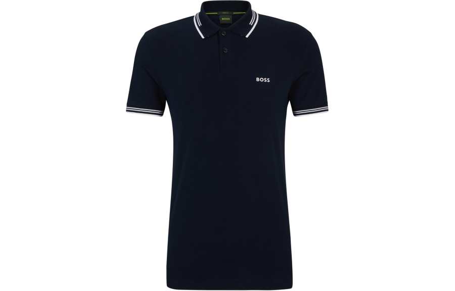 HUGO BOSS Polo Shirt Men's Marine Blue