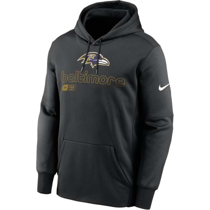 Nike Nike Baltimore Ravens Men’s Nike Therma Nfl Pullover Hoodie