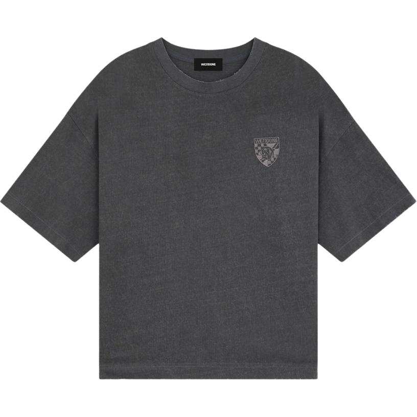 WE11DONE WE11DONE SS25 T Shirt Unisex Charcoal Gray