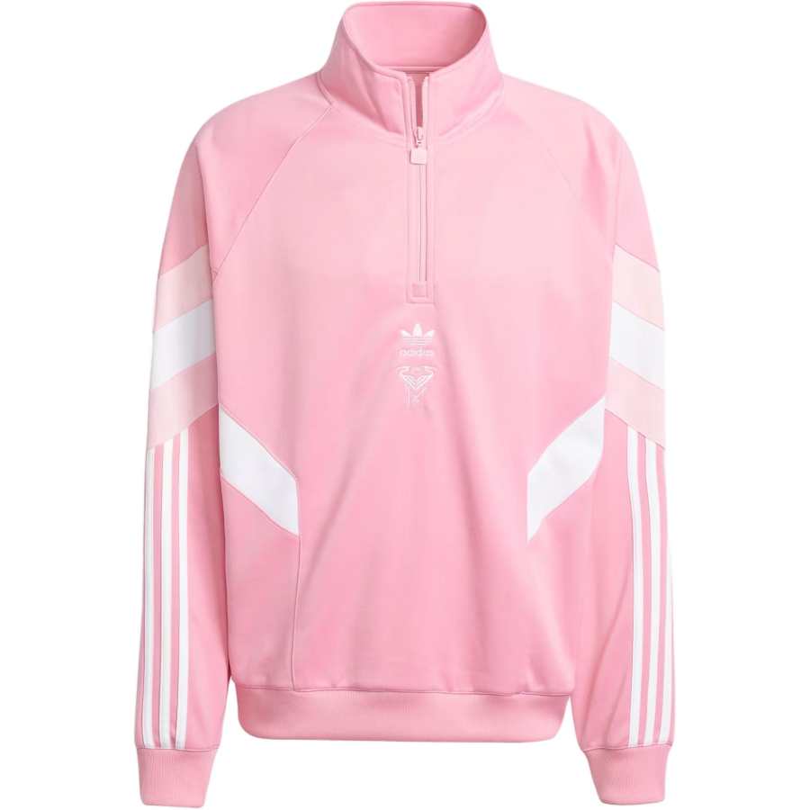 Adidas Originals Inter Miami Cf Originals Half Zip Crew Sweatshirt