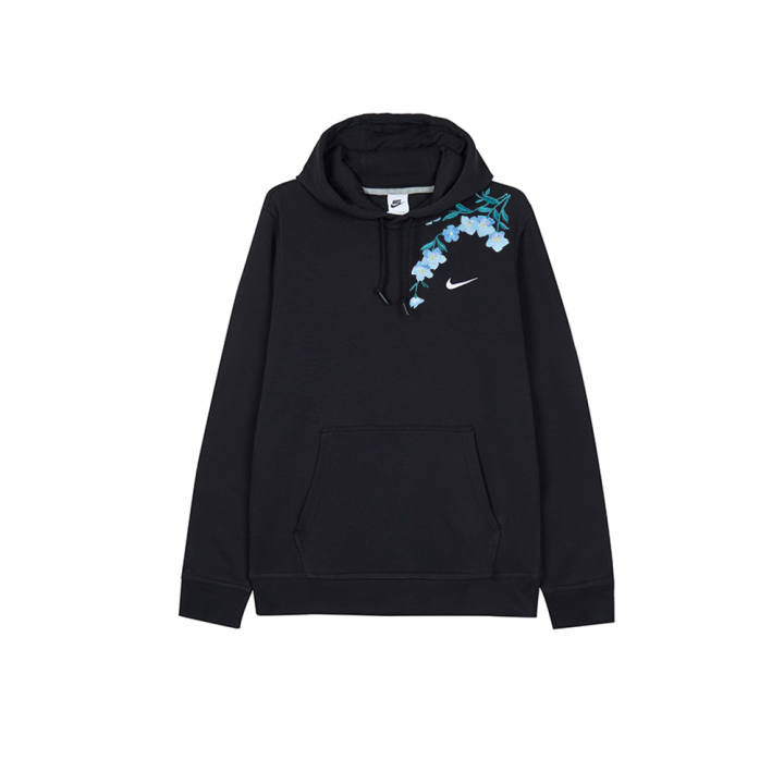 Nike Nike Sweatshirts Men's Black Hooded Moderate Regular
