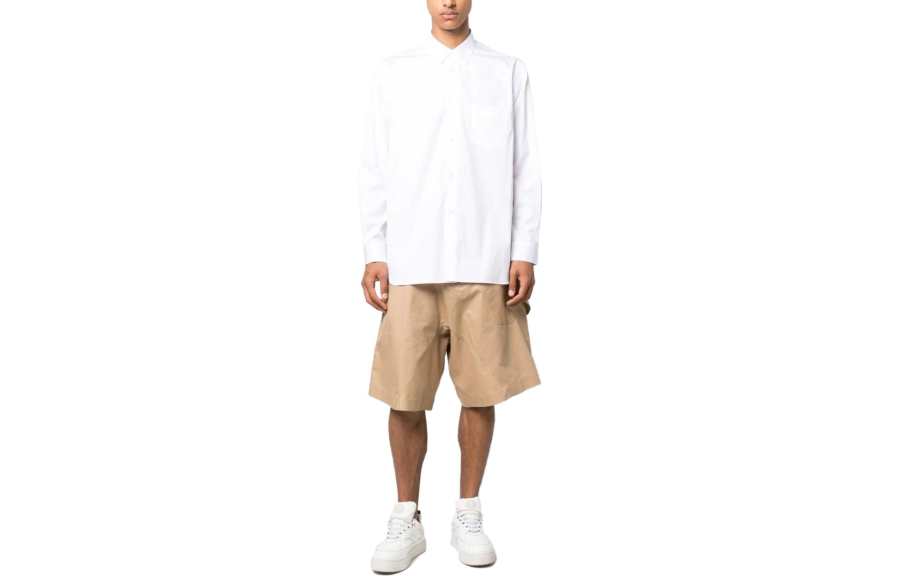 WOOYOUNGMI Shirts Men's White Lapel Moderate Other