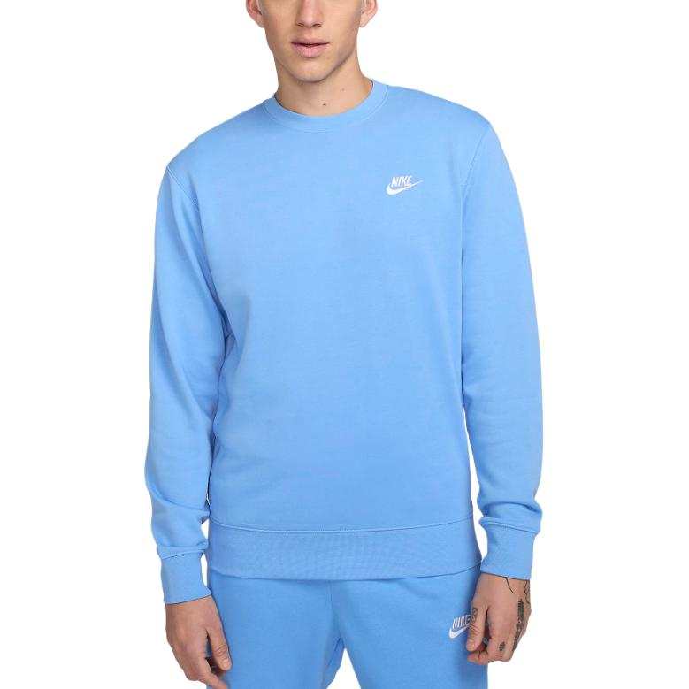 Nike Nike Sportswear Club Men's French Terry Crew Sweatshirt Men's Blue