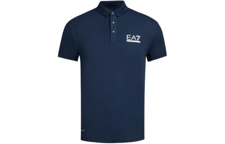 EMPORIO ARMANI Logo-print Polo Shirt