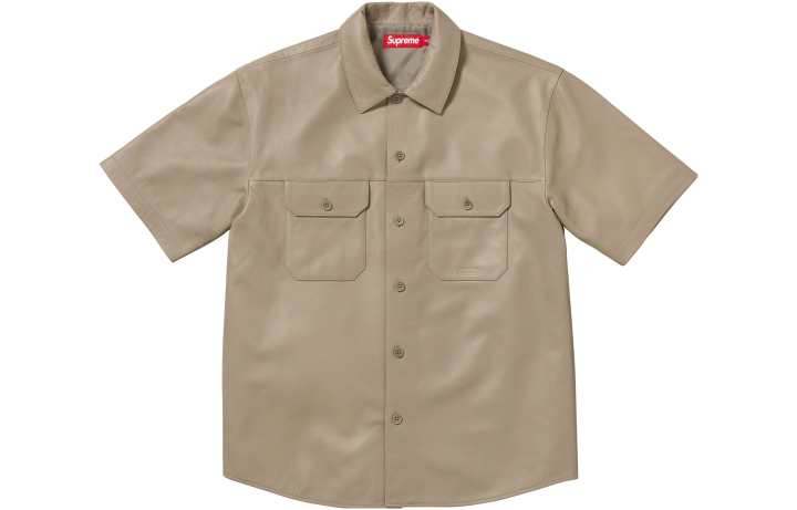 Supreme Supreme S/S Leather Work Shirt