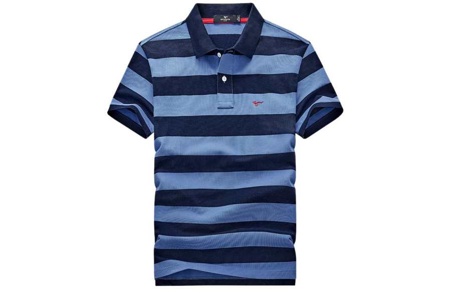 SEPTWOLVES Polo Shirts Men's Lapel Moderate Straight Fit