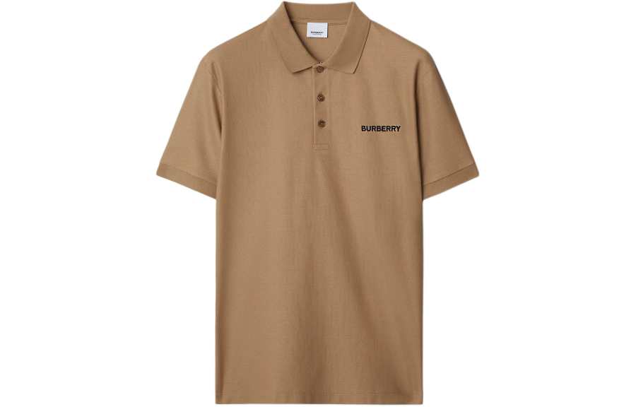 Burberry SS24 Polo Shirt Men's Camel
