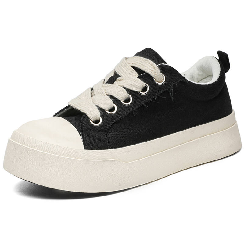Medd Medd Low Top Canvas Shoes Men's Black