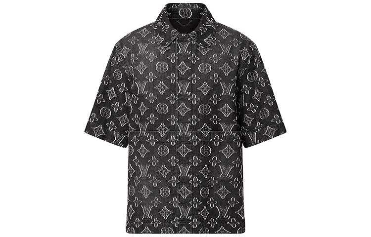 LOUIS VUITTON Shirt Men's Black