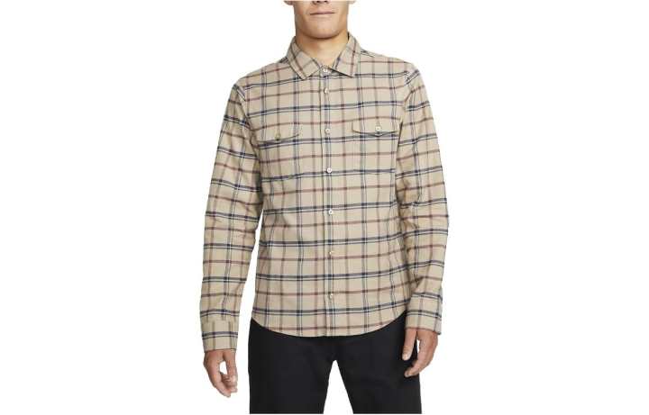 Nike Nike Shirts Men's Khaki Lapel Moderate Other