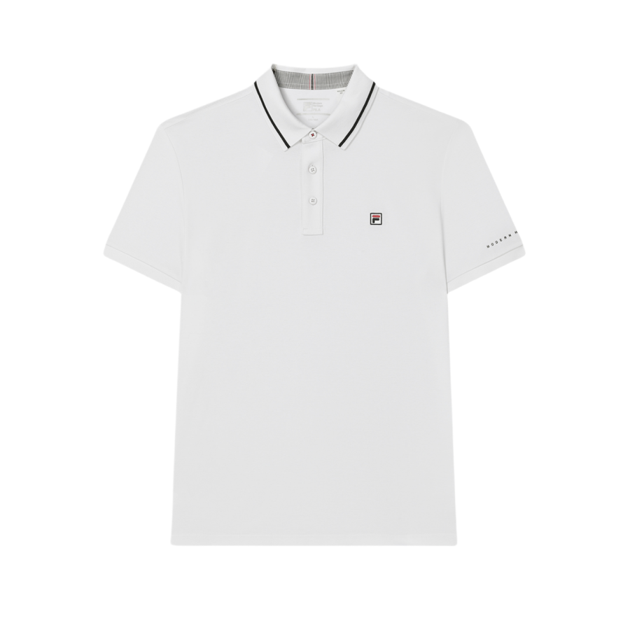 FILA MODERN HERITAGE Polo Shirt Men's Standard White
