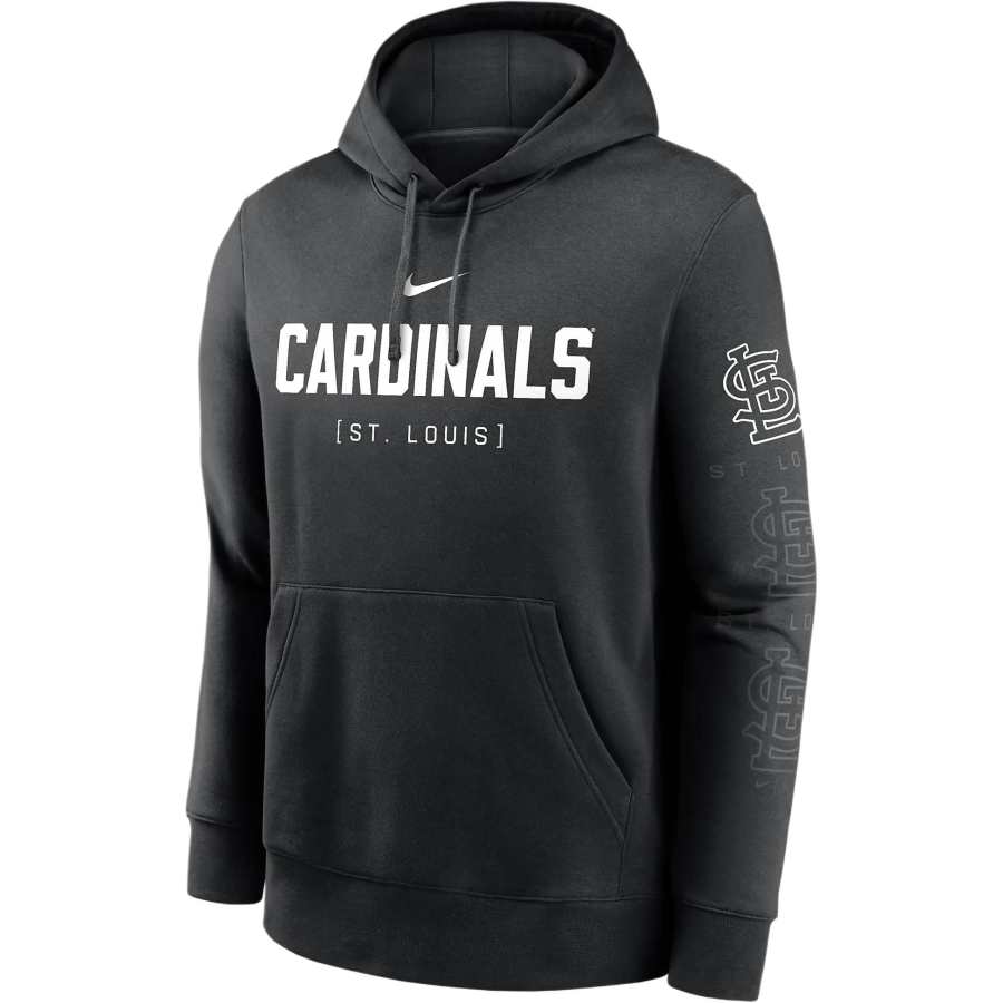 Nike Nike St. Louis Cardinals Fashion Club Men's Nike Mlb Pullover Hoodie