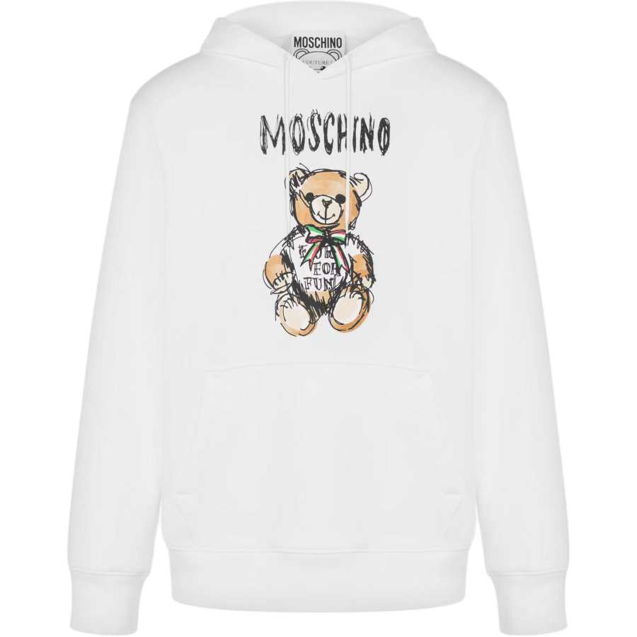 MOSCHINO Teddy Bear Cotton Hoodie