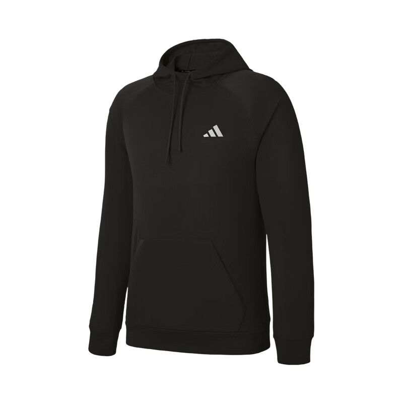 Adidas Adidas Sweatshirts Men's Black Hooded Moderate