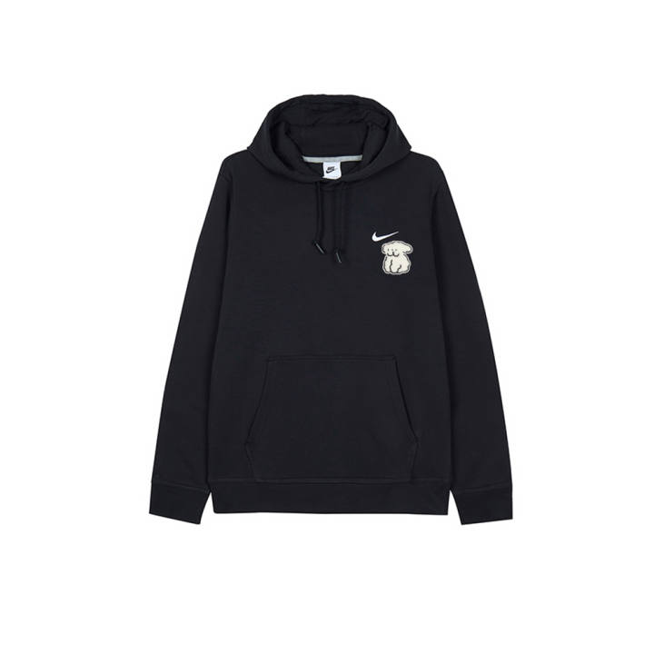 Nike Nike Sweatshirts Men's Black Hooded Moderate