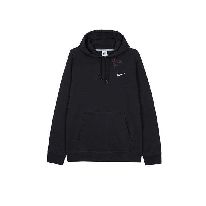 Nike Nike Sweatshirts Men's Black Hooded Moderate Regular