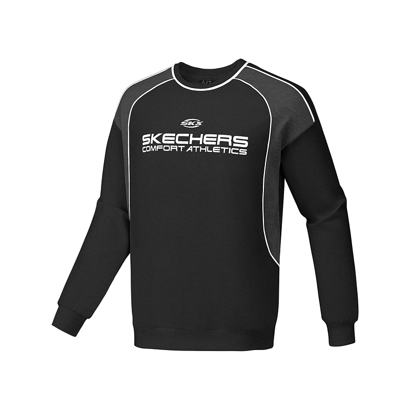 Skechers Sports Life Collection Sweatshirt Unisex Carbon Black 0018