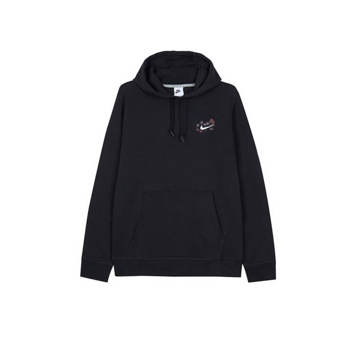 Nike Nike Sweatshirts Men's Black Hooded Moderate Regular