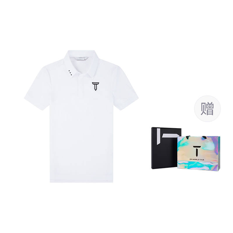 EUROPEAN TOUR Polo Shirts Men's Polo Collar Thin Straight Fit