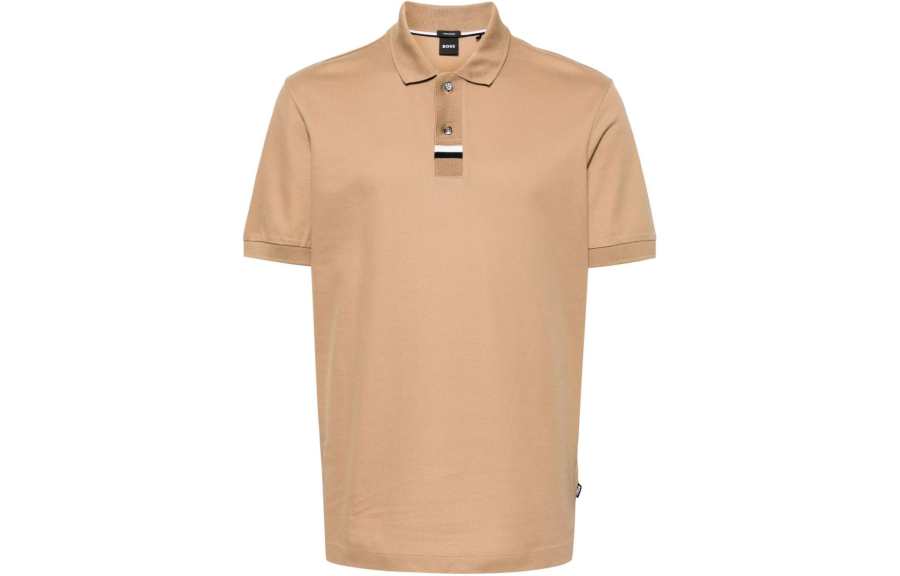 HUGO BOSS SS24 Polo Shirt Men's Beige