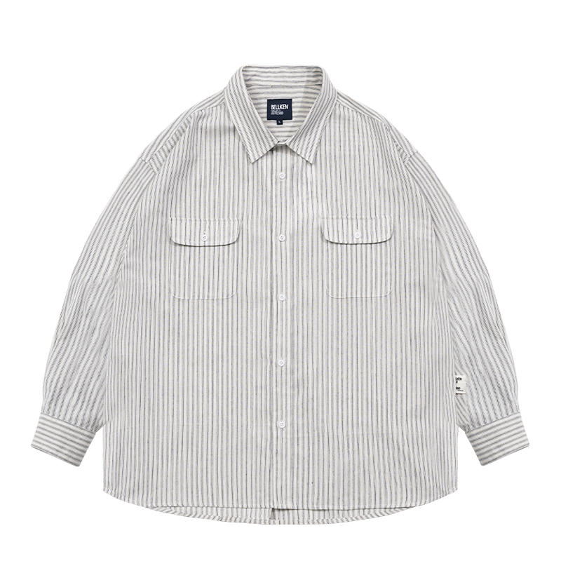 Beknidea Beknidea Shirts Unisex Pointed Collar Moderate
