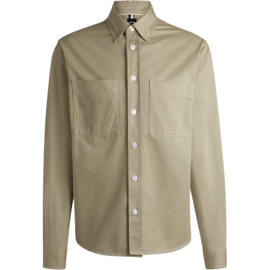 HUGO BOSS Shirt Men's Light Beige