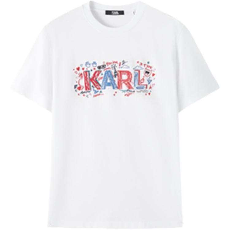 KARL LAGERFELD / Karl Lagerfeld Jeans T Shirt Men's White