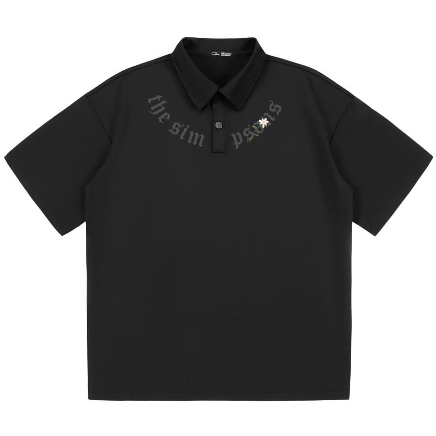 The Simpsons Polo Shirts Unisex Polo Collar Moderate Straight Fit