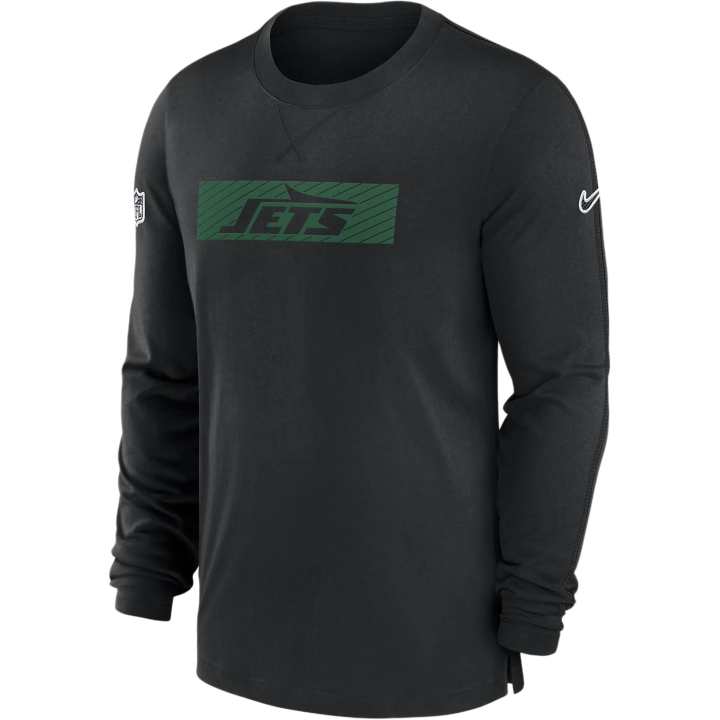 Nike Nike New York Jets Sideline Player Team Issue Men's Nike Dri FIT Long Sleeve Top