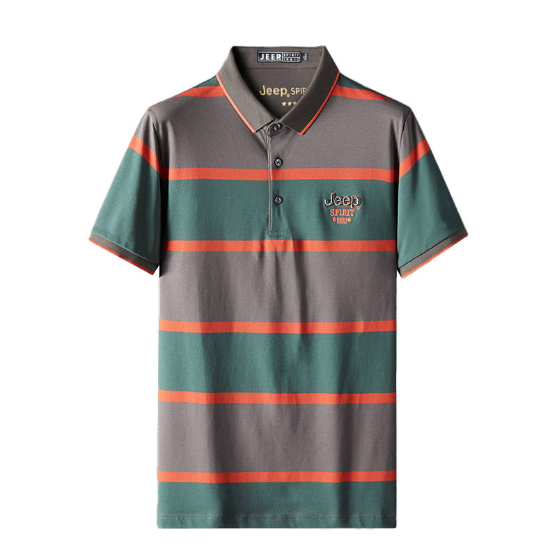 JEEP SPIRIT Polo Shirts Men's Polo Collar Moderate Straight Fit