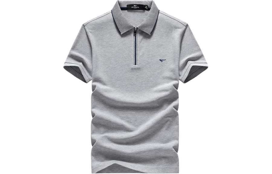 SEPTWOLVES Polo Shirt Men's Light Gray
