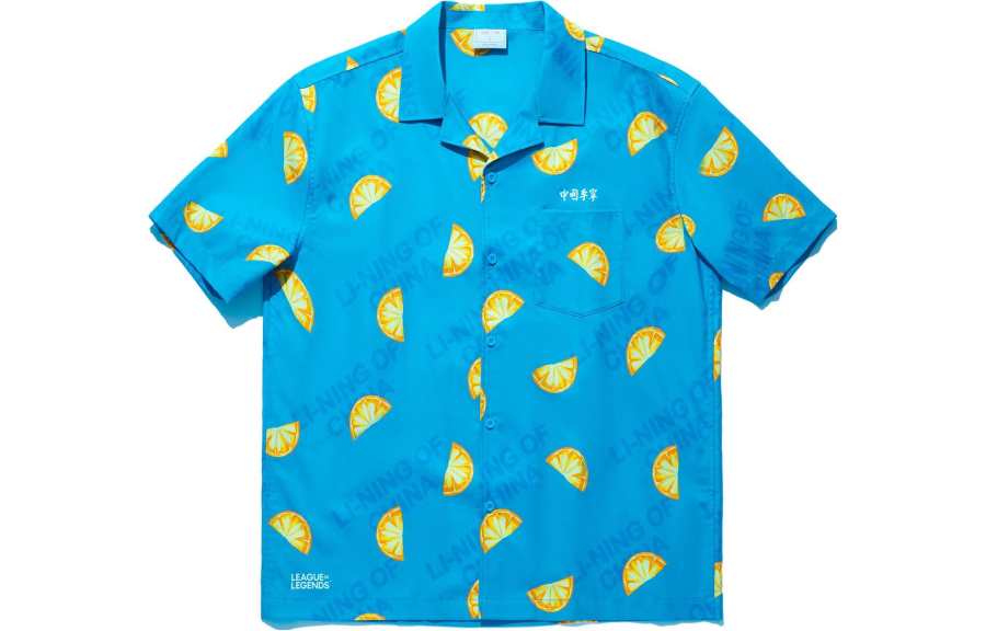 Li-Ning Li Ning Li Ning X League Of Legends, Swimming Pool Party, Collaboration Collection Shirt Unisex