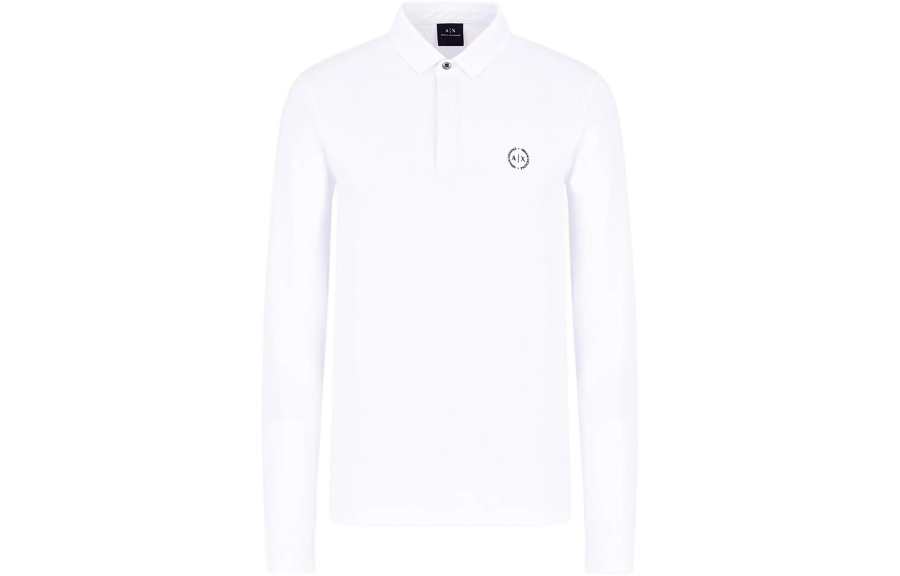 ARMANI EXCHANGE ARMANI EXCHANGEAE SS24 Polo Shirt Men's White