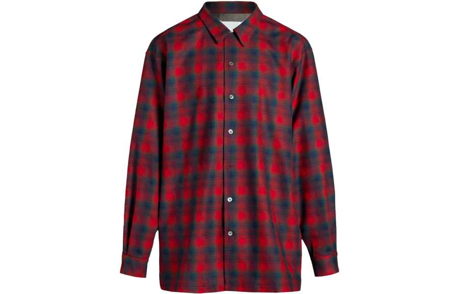 Maison Margiela Maison Margiela Pendleton Checked Oversized Shirt