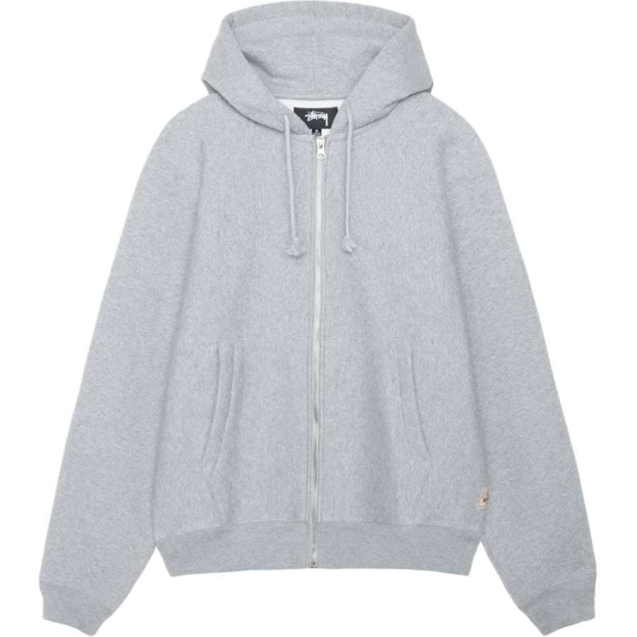 Stussy Fleece Raglan Zip Hoodie