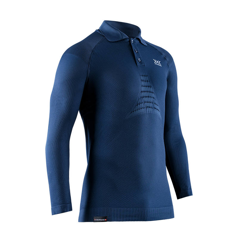 XBIONIC XBIONIC Polo Shirt Men's Navy Blue