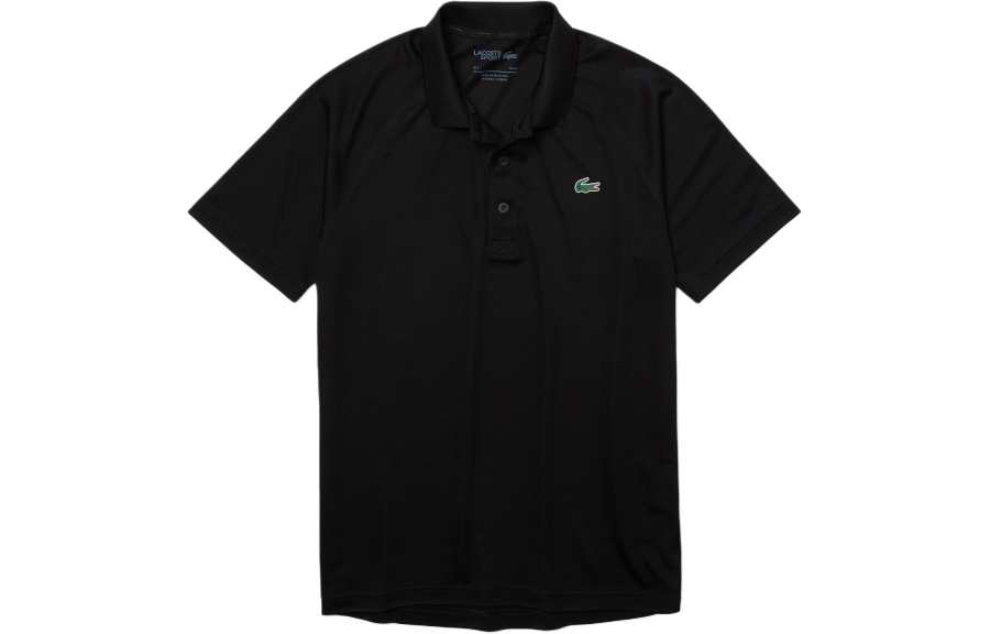 LACOSTE Lacoste logo-patch short-sleeved polo shirt
