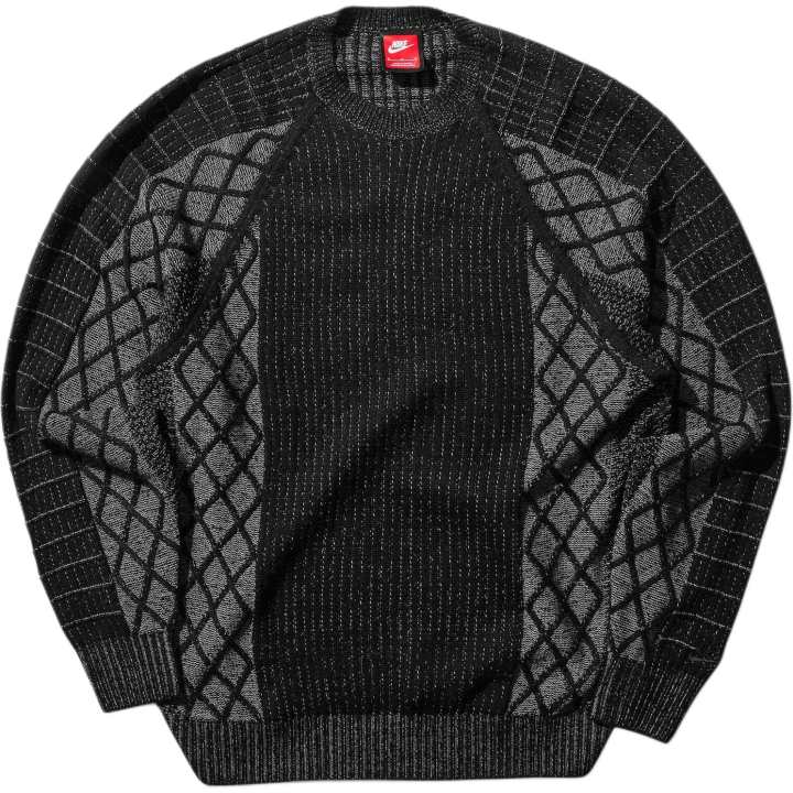 Nike Nike Sweatshirts Men's Black Crew Neck Moderate