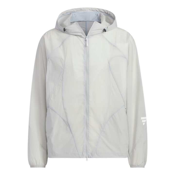 Adidas Adidas Jackets Men's Light Gray Hooded Moderate Other