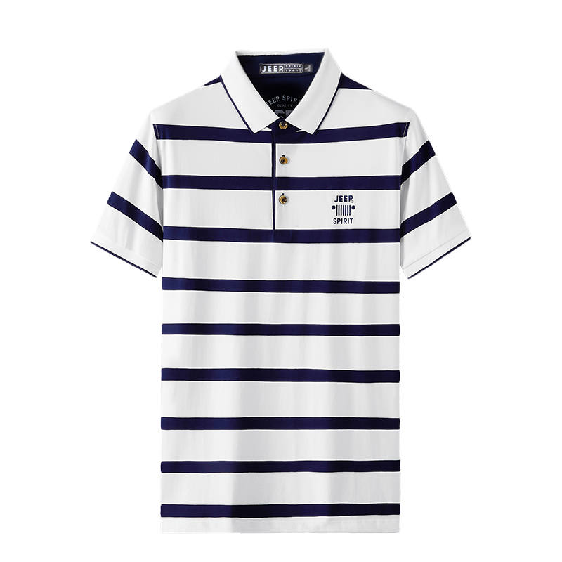 JEEP SPIRIT Polo Shirts Men's Polo Collar Thin Straight Fit