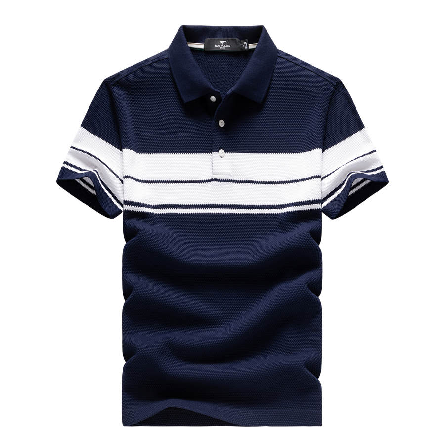 SEPTWOLVES Polo Shirts Men's Polo Collar Moderate Straight Fit