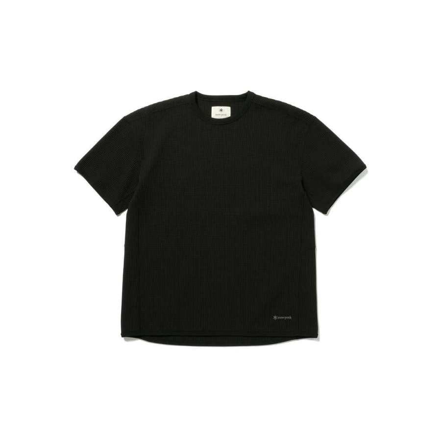 Snow Peak Logo embroidered T shirt