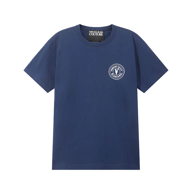 VERSACE JEANS COUTURE SS25 T Shirt Men's Dark Blue