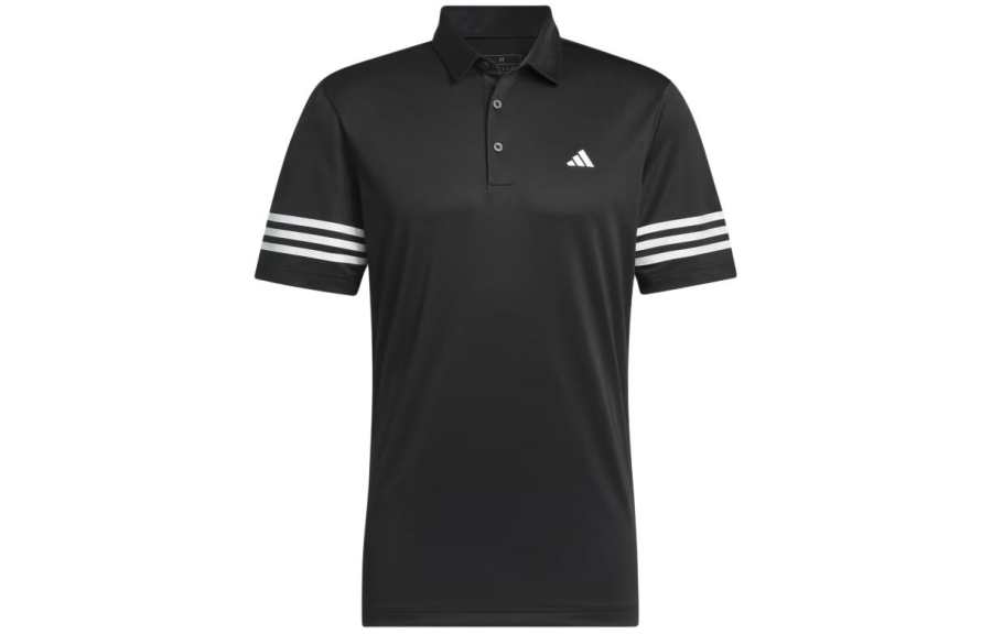 Adidas Adidas 3 Stripes Polo Shirt Polo Shirt Men's Black