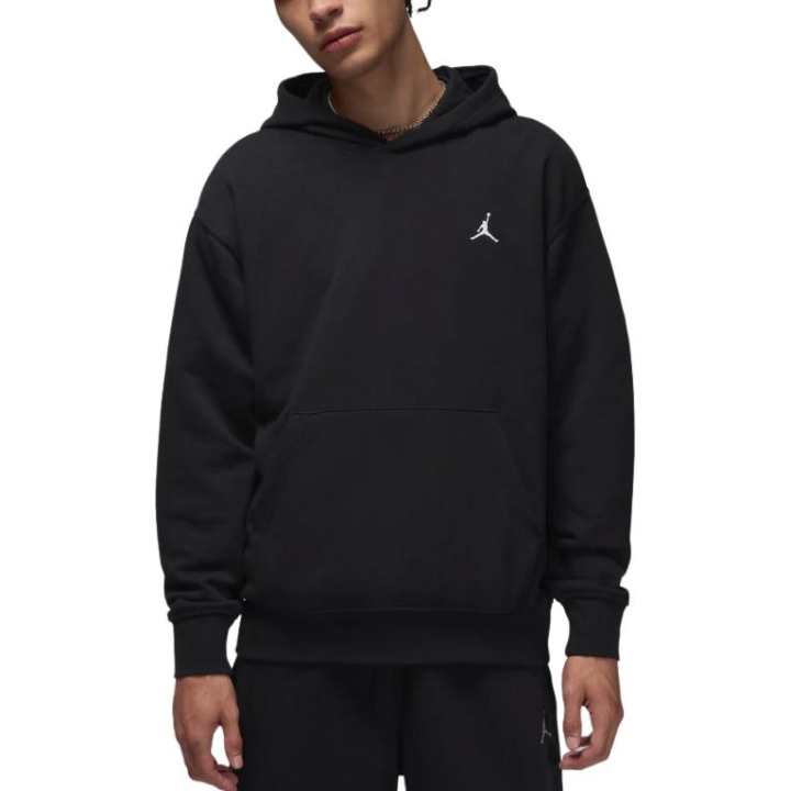 Jordan Jordan Sweatshirts Men's Black Hooded Moderate Regular