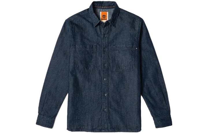 Timberland Timberland Shirt Men's Ink Wash Blue