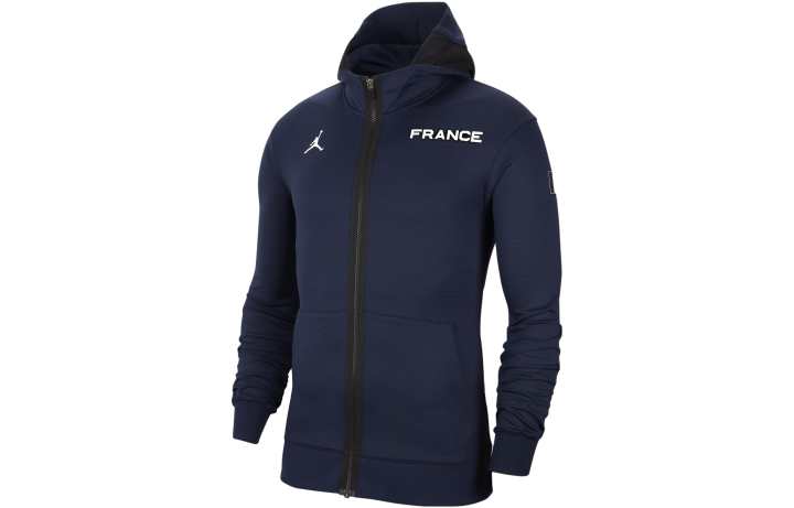 Jordan Jordan France Therma Flex Showtime Sweatshirt Men's Marine Blue